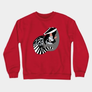 Love 365 Need a hug badgers and genets Red Crewneck Sweatshirt